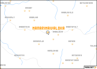 map of Manarimaivaloka