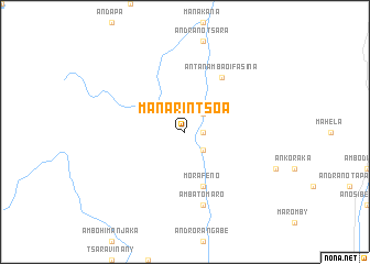 map of Manarintsoa