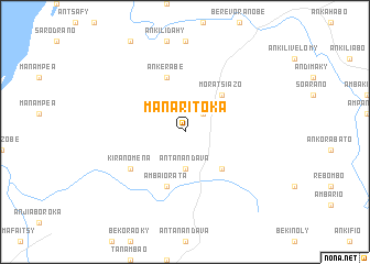 map of Manaritoka