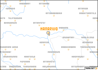 map of Manarivo