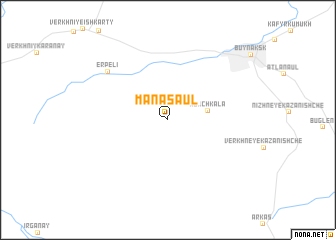 map of Manasaul