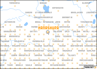 map of Mānashura