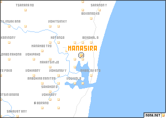 map of Manasira