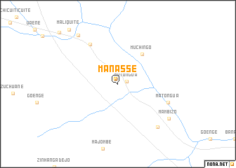 map of Manasse