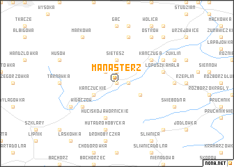 map of Manasterz