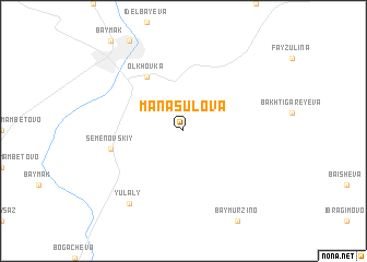 map of Manasulova