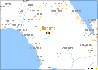 map of Manata