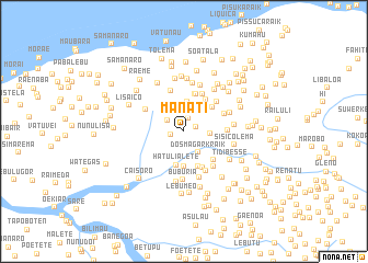 map of Manati