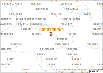 map of Manatobodo