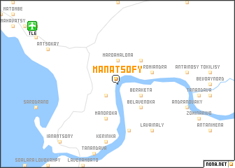 map of Manatsofy