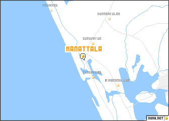 map of Manattala