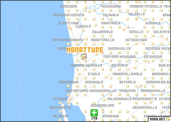 map of Manatture