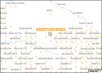 map of Manatunkanda