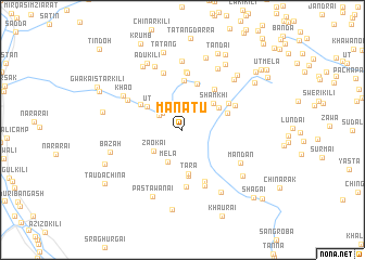 map of Manatu