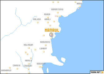 map of Manaul