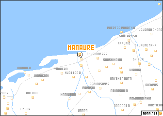 map of Manaure