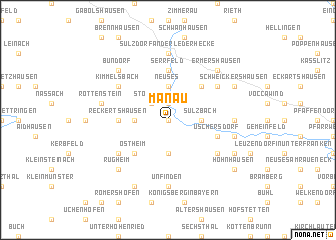 map of Manau