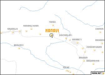 map of Manavi