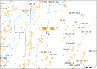 map of Manāwāla