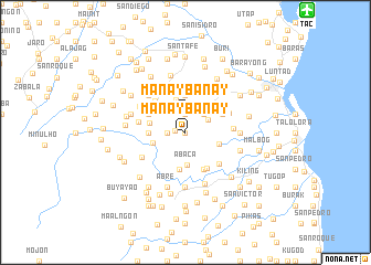 map of Manaybanay