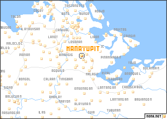 map of Manayupit