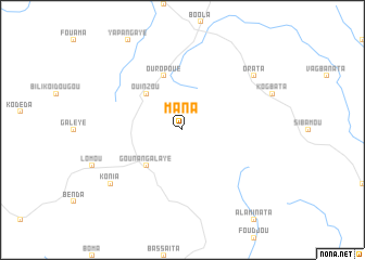 map of Mana