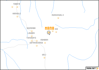 map of Mana
