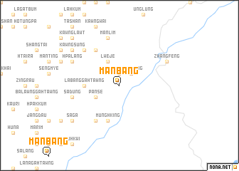 map of Mān Bang