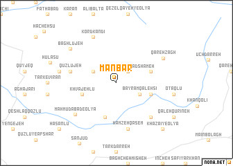 map of Manbar