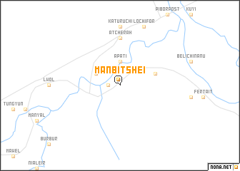 map of Manbitshei