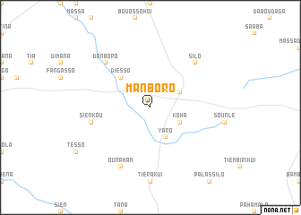 map of Manboro
