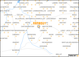 map of Manbouy