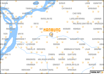 map of Mān Bung