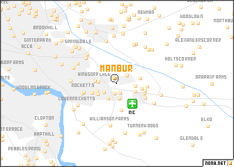 map of Manbur