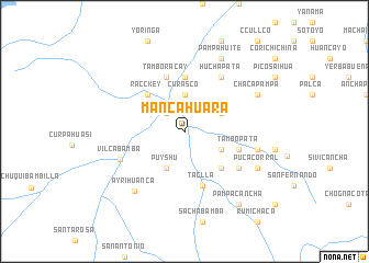 map of Mancahuara