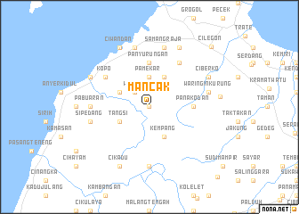 map of Mancak