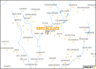 map of Mancalojro