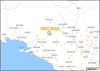 map of Mancanda