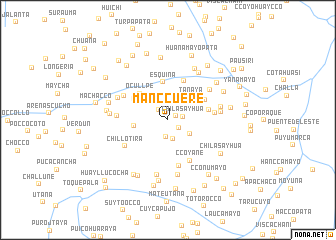 map of Manccuere