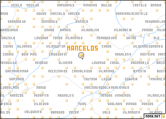 map of Mancelos