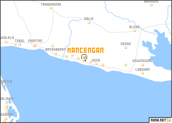 map of Mancengan