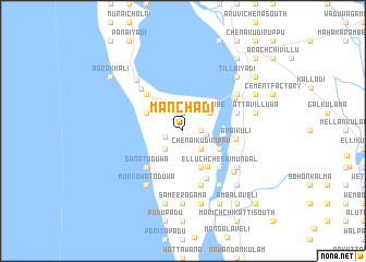 map of Manchadi