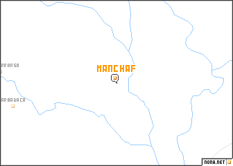 map of Manchaf