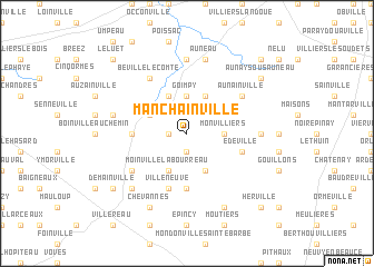 map of Manchainville
