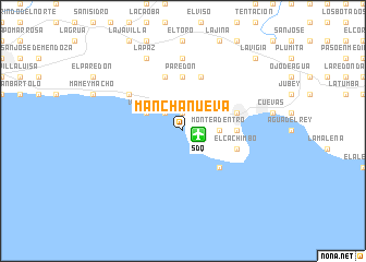 map of Mancha Nueva