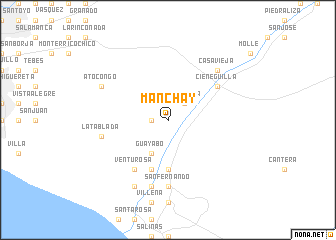 map of Manchay