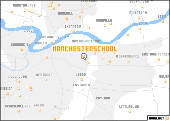 map of Manchester School