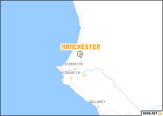 map of Manchester