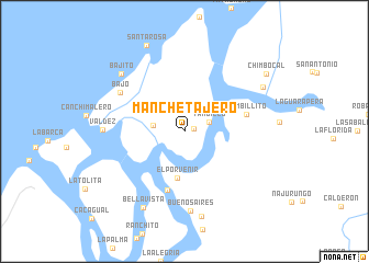 map of Manchetajero