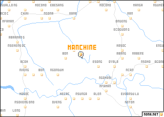 map of Manchine